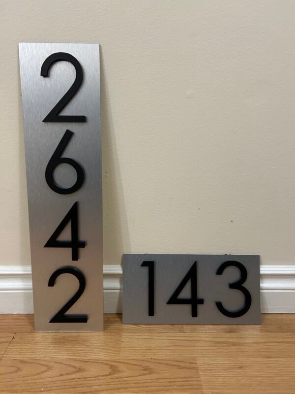 Brushed Aluminum Sign - Image 3