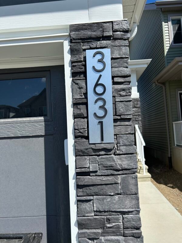 Brushed Aluminum Sign - Image 2